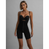 Černý zeštíhlující stahovací korzet overal OLWENA