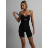 Černý zeštíhlující stahovací korzet overal OLWENA