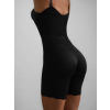 Černý zeštíhlující stahovací korzet overal OLWENA