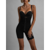 Černý zeštíhlující stahovací korzet overal OLWENA