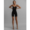 Černý zeštíhlující stahovací korzet overal OLWENA