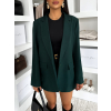 Smaragdové elegantní basic sako SIRONA