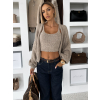 Béžový svetr CRELYSA s topem
