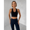 Černá sportovní podprsenka top DALURE