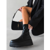Černé kotníkové boty WINTERO na platformě