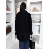 Černý svetrový oversize cardigan RATALA