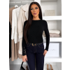 Černý krátký svetřík ADIVOA