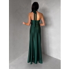 Smaragdové společenské dlouhé šaty SYVONA
