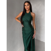 Smaragdové společenské dlouhé šaty SYVONA