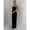Černé tvarující společenské  šaty NOBLEN