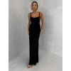 Černé tvarující společenské  šaty NOBLEN