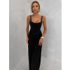 Černé tvarující společenské  šaty NOBLEN