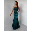 Smaragdové společenské korzetové šaty ZONTIRE