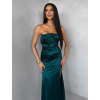 Smaragdové společenské korzetové šaty ZONTIRE