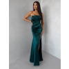 Smaragdové společenské korzetové šaty ZONTIRE