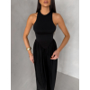 Černé společenské tvarující šaty ALYRION
