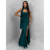 Smaragdové společenské dlouhé šaty BELUNA