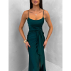 Smaragdové společenské dlouhé šaty BELUNA