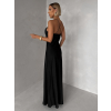 Černé společenské dlouhé šaty ZUNDARA na ramínka