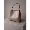 Béžová kožená jednoduchá kabelka JEOLANI