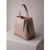 Béžová kožená jednoduchá kabelka JEOLANI