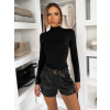 Černé rolák SENSALA s dlouhým rukávem