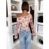 Květinový elegantní top ONDRALIS