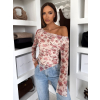 Květinový elegantní top ONDRALIS