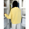 Žlutá basic stylová mikina ELVARA