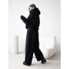 Černá stylová bavlněná tepláková souprava ADELLINE
