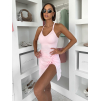 Světle růžové sportovní šaty DESERT s kraťásky