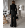 Černý společenský kalhotový komplet OTARIO se sakem