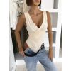Krémové elegantní body NERTIS s výstřihem