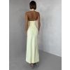 Žluté společenské dlouhé šaty SOLFARA