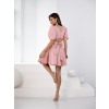 Starorůžové elegantní krátké šaty ELENYA