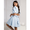 Modré elegantní krátké šaty ELENYA