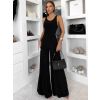 Černý společenský dlouhý elastický overal TRISERA