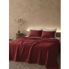 Bordó mušelínové povlečení MUSARI - 140x200 | 70x90cm