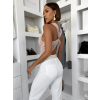 Bílé mom fit džíny RAFINA