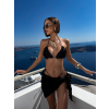 Černé dvojdílné plavky bikiny VANELLE se sukní