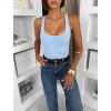 Modré elastické stahující basic body ELYRO