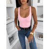Růžové elastické stahující basic body ELYRO
