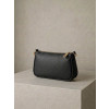 Černá kožená mini malá cross body kabelka CAVELLE