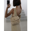 Krémová mini malá cross body kabelka CIRELLA