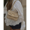 Krémová mini malá cross body kabelka CIRELLA