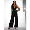Černý dlouhý overal PERCY na zavazování