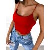 Jednoduchý žebrovaný crop top ARLOS
