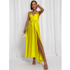 Žluté elegantní dlouhé šaty FAIRYTALE