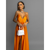 Oranžové elegantní dlouhé šaty FAIRYTALE