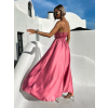 Purpurové elegantní dlouhé šaty FAIRYTALE